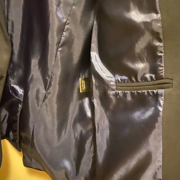 LAVEER blazer Navy with tie dye sleeves, size 6 - Picture 8 of 11